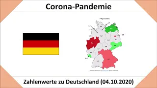 Coronavirus in Deutschland im Überblick - Stand: 04.10.2020 (COVID-19 | Dtl. und Bundesländer)