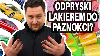 Zaprawki lakierami do paznokci!