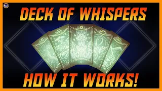 The Deck Of Whispers Loads Of Possibilities - Welcome To Your New Destiny Hobby!