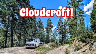 Cloudcroft, New Mexico! Nomad Van Life! 🌎🚐😀