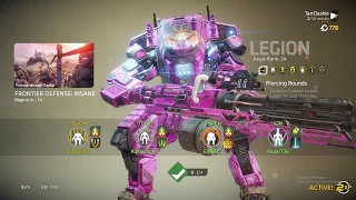 Titanfall 2 Frontier Defense First Frontier Veteran Insane almost Flawless