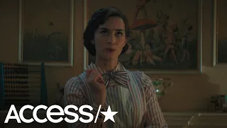 'Mary Poppins Returns': See BTS Of Emily Blunt Recording 'Where The Lost Things Go' | Access