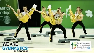 2018 Aerobic Worlds, Guimaraes (POR) - Highlights DANCE & STEP - We Are Gymnastics !