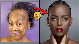 Dark Skin Beautiful Woman Transformation | Hit or Miss I Sure Had Fun! 💃🏾 🤭