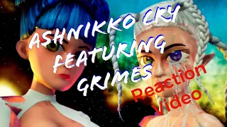 Ashnikko "Cry" Feat. Grimes (MUSIC VIDEO REACTION)