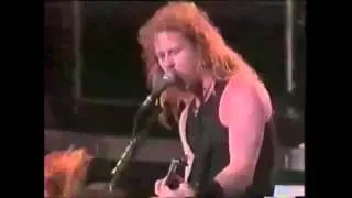 Metallica - Harvester of Sorrow live in Moscow 1991