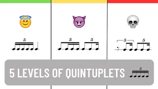 5 Exercises With Quintuplets But Each is More Difficult 🎵💀