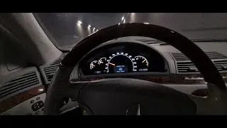 Mercedes-benz S500 acceleration