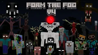 "Ryo's From The Fog V.4: Dwellers & Herobrine Haunter" MCPE ADDON || Full Showcase|| Horror 2024