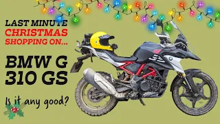 BMW G310 GS Revisited - any good for Christmas shopping?