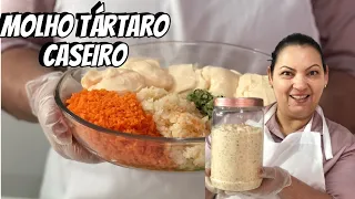 O MELHOR MOLHO TÁRTARO DE TODOS OS TEMPOS SERVE PARA PEIXES E FRANGO