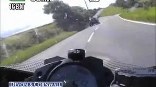 Absolute madness on a Motorcycle 170mph on cornish roads and yes one crashes