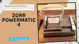 Zorr Powermatic 4 Elektrische Stopfmaschine | Nachfolger der Powermatic 2 Plus