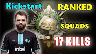 SONIQS Kickstart - 17 KILLS - RANKED SQUADS - PUBG