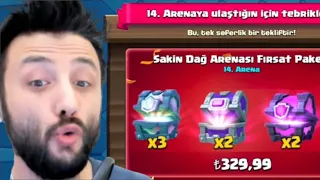 14.Arena Özel 3 Tane EFSANEVİ SANDIKLI SÜPER PAKET Clash Royale 33