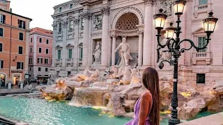 Experience the Magnificence of Fontana di Trevi in Rome | 4K HDR Virtual Tour