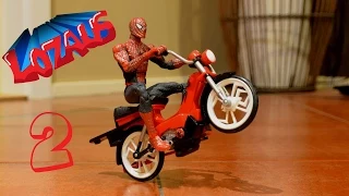 SPIDERMAN Stop Motion Action Video Part 2