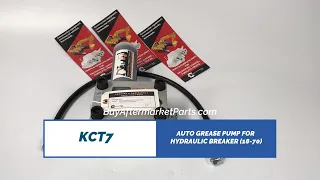 KCT7 AUTO GREASE PUMP FOR HYDRAULIC BREAKER 18 70