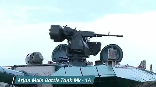 Indian tank "Arjun Mk-1A"