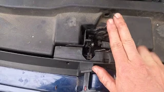 VW Mk 4 GTI Hood Won't Open - Rust -  FIXED!