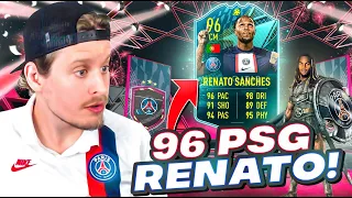 Renato but he has 5* skills?! 96 MOMENTS Renato Sanches Review! FIFA 22 Ultimate Team