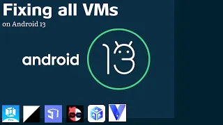 Фикс виртуалок Android 13 (ADB + ROOT + PC)