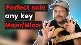 Play PERFECT Solos within SECONDS Using Pentatonic in ANY KEY (NO Mistakes!!)