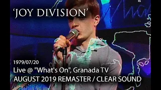 Joy Division - She's Lost Control, live @ Granada TV (Remastered 2019)