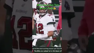 Mike evens has Tom Brady’s back