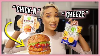 Eating VEGAN for 24 Hours! | Plant Based Taste Tests!