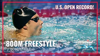 Finke Bests His Own U.S. Open Record By 3 Seconds in 800M Free | Phillips 66 National Championships