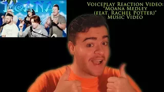 Voiceplay Reaction Video: "Moana Medley (feat. Rachel Potter)" Music Video