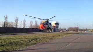 Vertrek Seaking Koksijde (RS02) na zoekactie drenkeling Vlissingen