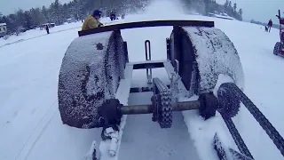 Here's to Adirondack traditions! Raquette Lake Annual Ice Harvest.