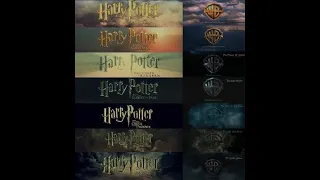 Warner Bros. Logo to Every Harry Potter Movie Title