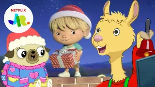 Jingle Bells REMIX Kids Holiday Singalong Song 🔔 Netflix Jr