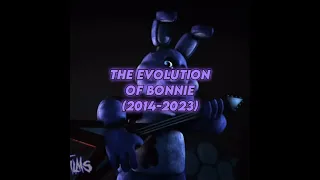 THE EVOLUTION OF BONNIE IN FNAF (2014-2023) #shorts#fnaf#fnafedit#fnafmovie#fyp#viral#evolution