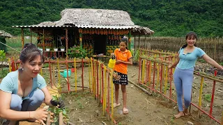 Full Video: BUILD LOG CABIN - 80 days Building Farms, Harvesting Agricultural Products and Livestock