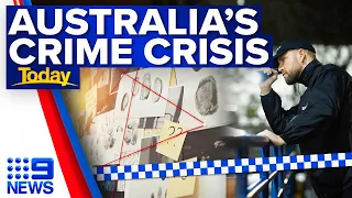 Fearful residents hire private security guards amid rising crime wave | 9 News Australia