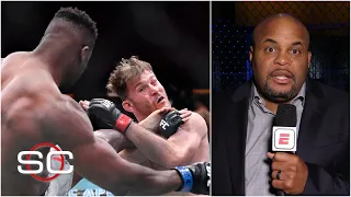 Daniel Cormier reacts to Francis Ngannou's KO of Stipe Miocic at UFC 260 | SportsCenter