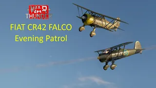 Evening Patrol with the CR42 (Italian and Swedish) || War Thunder