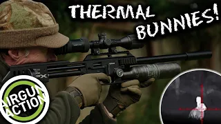 Airgun Action | Night rabbit shooting with thermal | Reximex Lyra airgun review