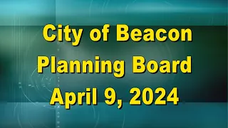 Beacon Planning Board 4 9 24