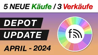 ALLE Aktien-Käufe & Verkäufe: Depot-Update (April 2024)