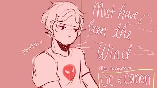 "Must have been the wind"  ANIMATIC// Marvel oc (x canon)