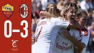 Highlights | Roma 0-3 AC Milan | Matchday 1 Serie A Women 2019/20