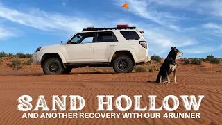 Exploring SAND DUNES in a 4Runner  | Off-Road Recovery | Full-Time RV