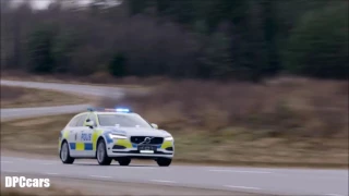 New 2017 Volvo V90 Will Be Used For Police Duty In Sweden