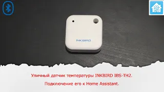 Уличный датчик температуры INKBIRD IBS-TH2. Подключение его к Home Assistant.