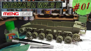 #01 MERKAVA MK.3 D - brief history, model characteristics and assembly start
